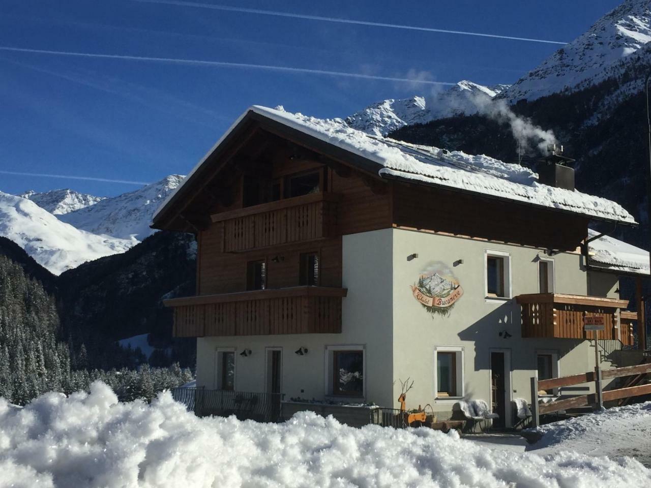 סנטה קתרינה ואלפורבה Chalet Bucaneve מראה חיצוני תמונה