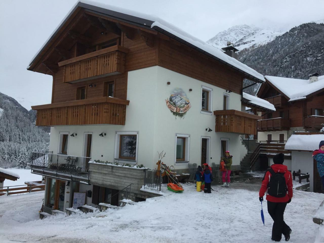 סנטה קתרינה ואלפורבה Chalet Bucaneve מראה חיצוני תמונה